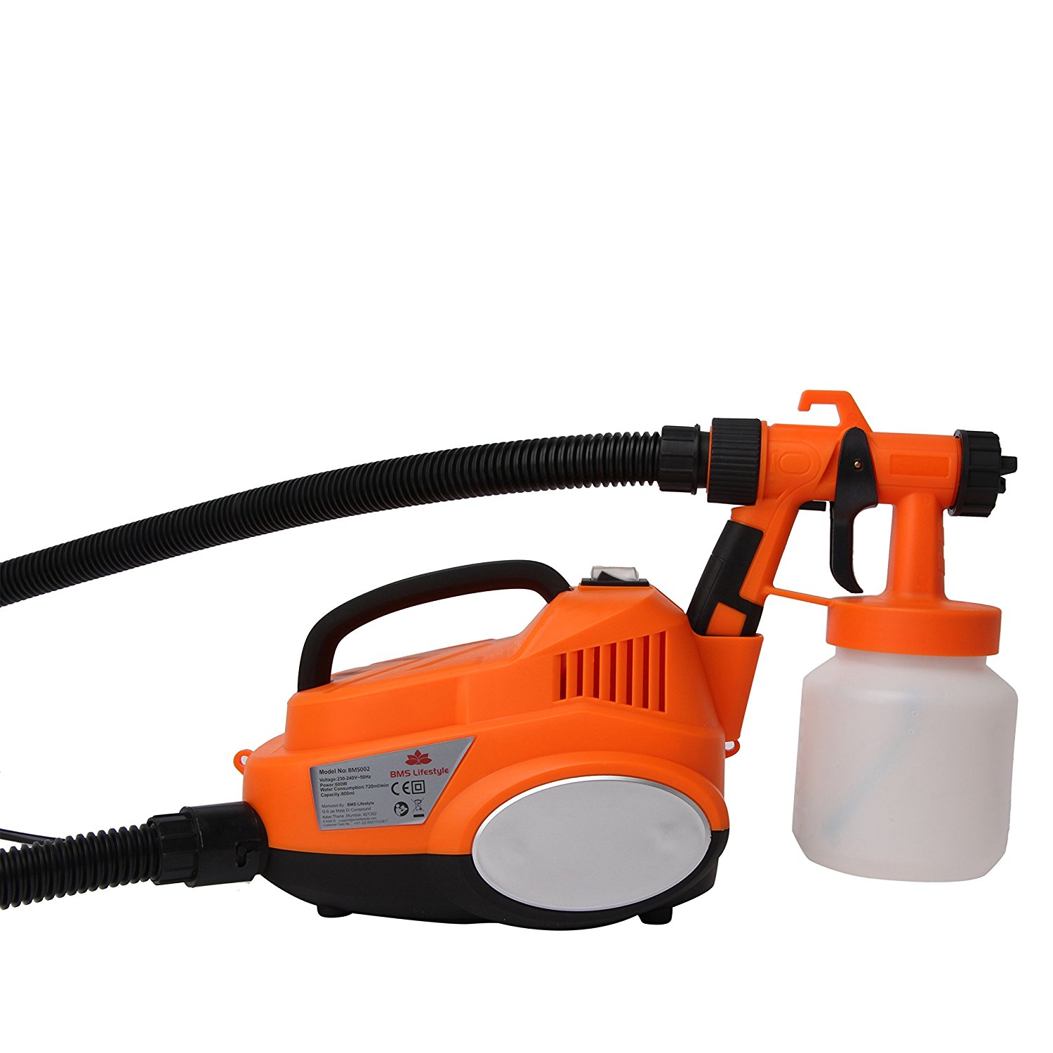 Buy BMS Lifestyle 600Watt MultiPurpose Portable Electric Paint Sprayer,Water Sprayer and Paint