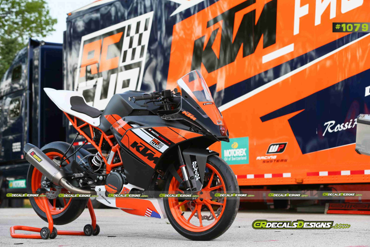 Buy Cr Decals Ktm Rc Cup Raceing Orange Series Edition Sticker Kit Rc 200390 Online ₹2779 8467