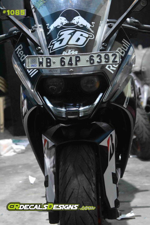 Buy CR Decals Ktm RC RedBull Edition Sticker Kit (RC 390) Online
