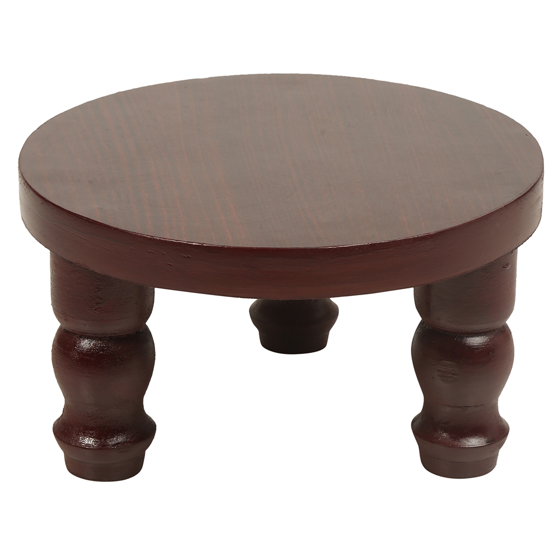 Buy Gokul Round Mukkali/Chowki/Mini Pooja Stool Online ₹799 from