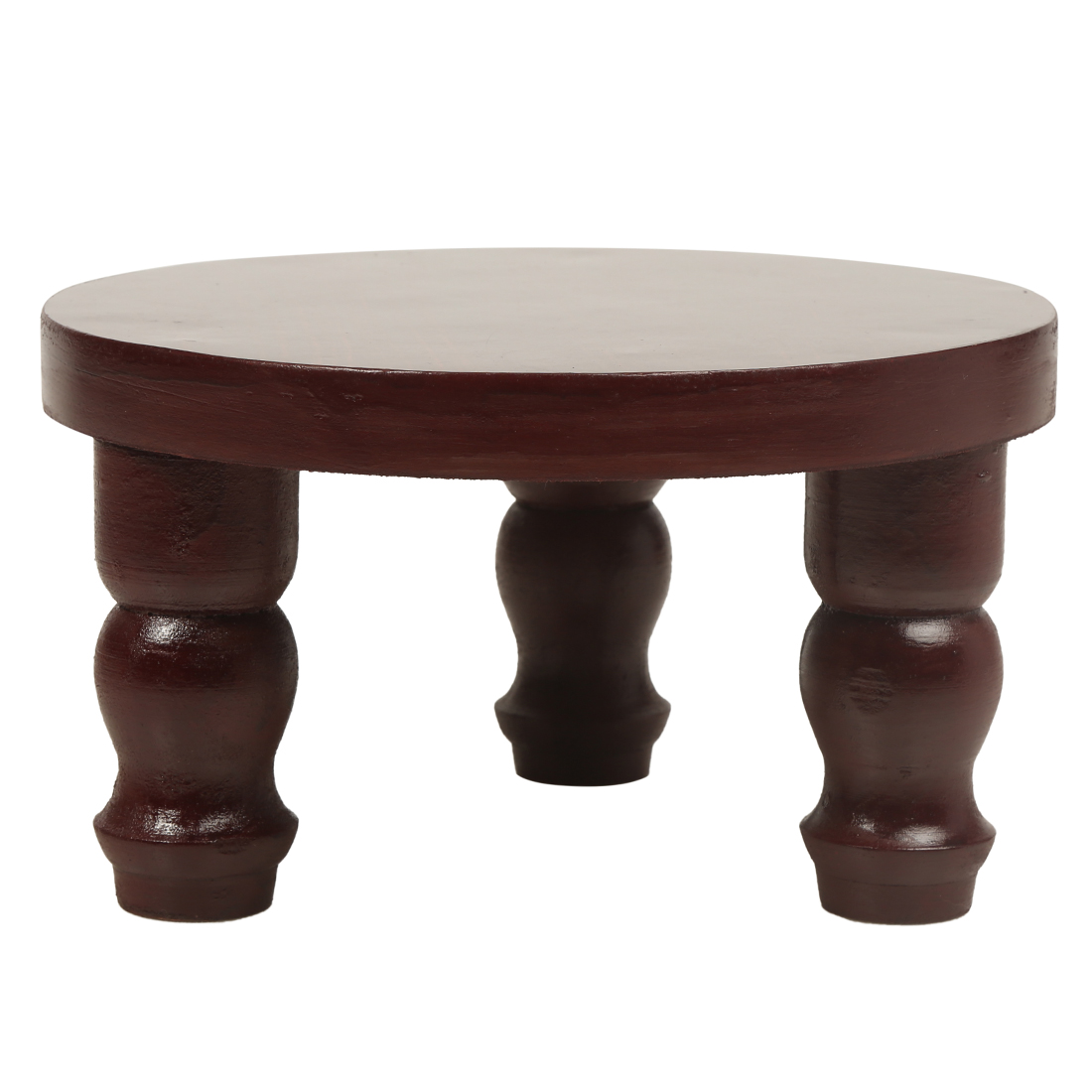 Buy Gokul Round Mukkali/Chowki/Mini Pooja Stool Online ₹799 from