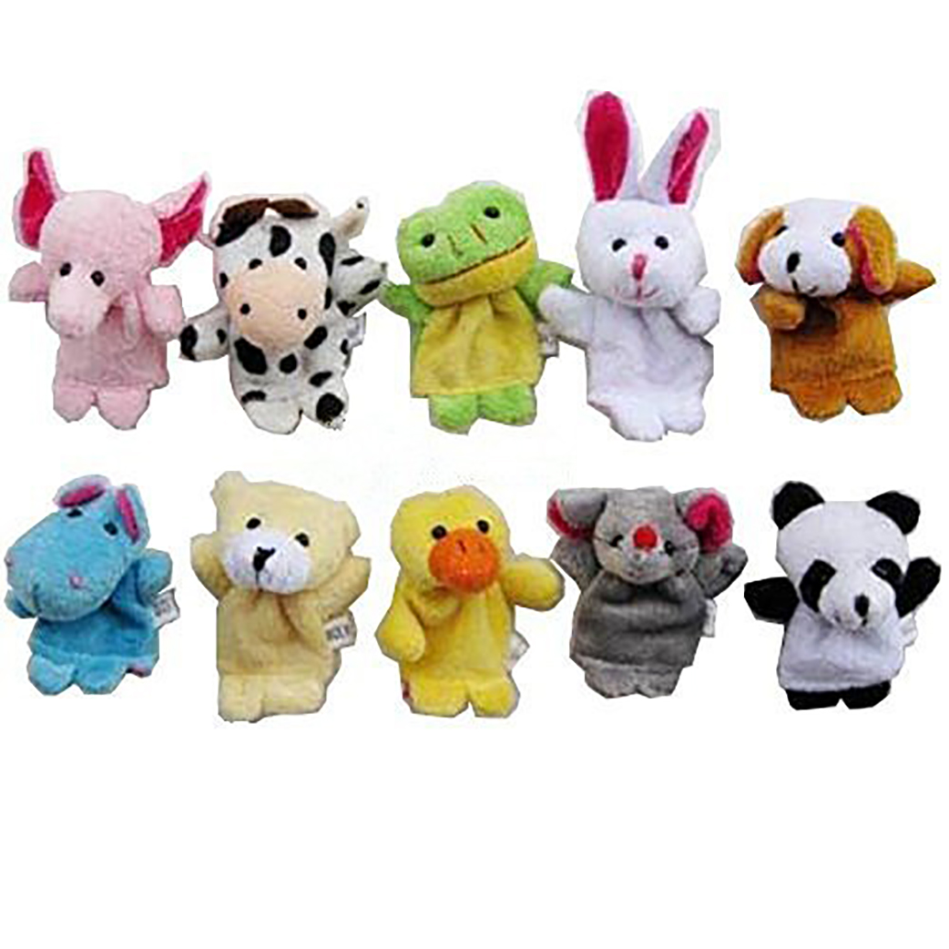 Buy House Of Quirk 10pcs Animal Finger Puppets Online @ ₹388 from ShopClues