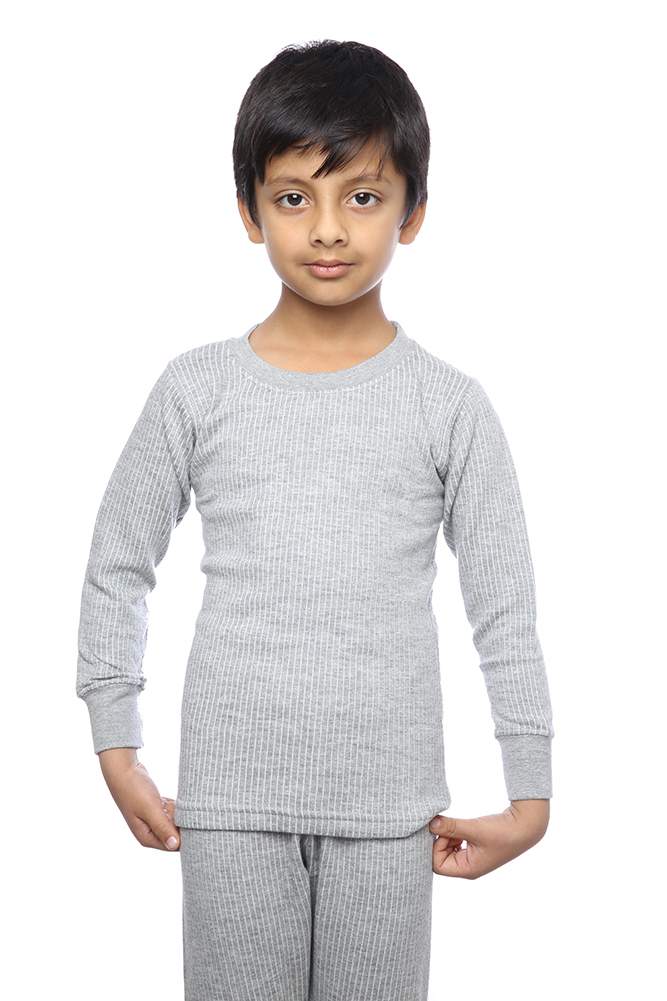 Duke Kids Thermal Set - Off White In Grey In India - Shopclues Online