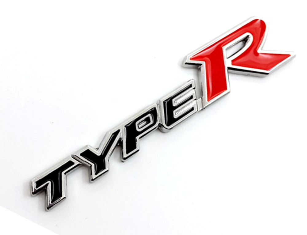 Black R Sticker Buy Type R 3D Metal Chrome Black Red Badge Sticker For Car SUV Jeep ...