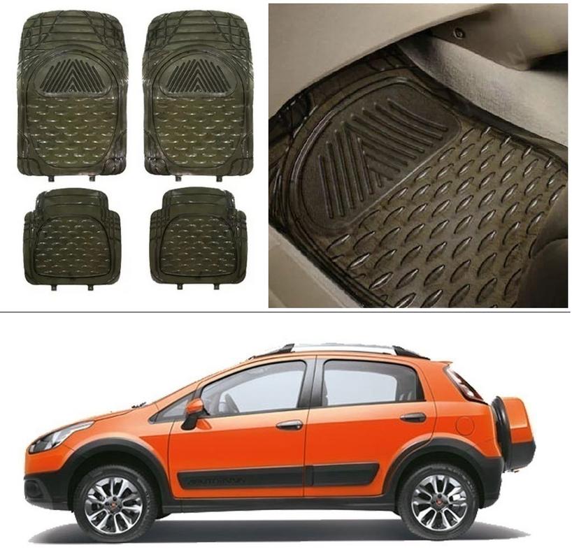 Car Mats to fit Fiat Punto Grande (2006-2012) Black Carpet with