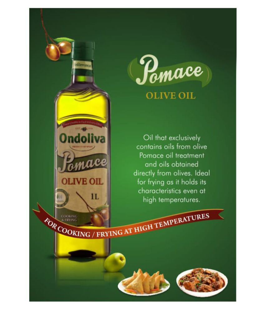 Buy Ondoliva Pomace Olive Oil 1 l Pack of 2 Online @ ₹980 from ShopClues