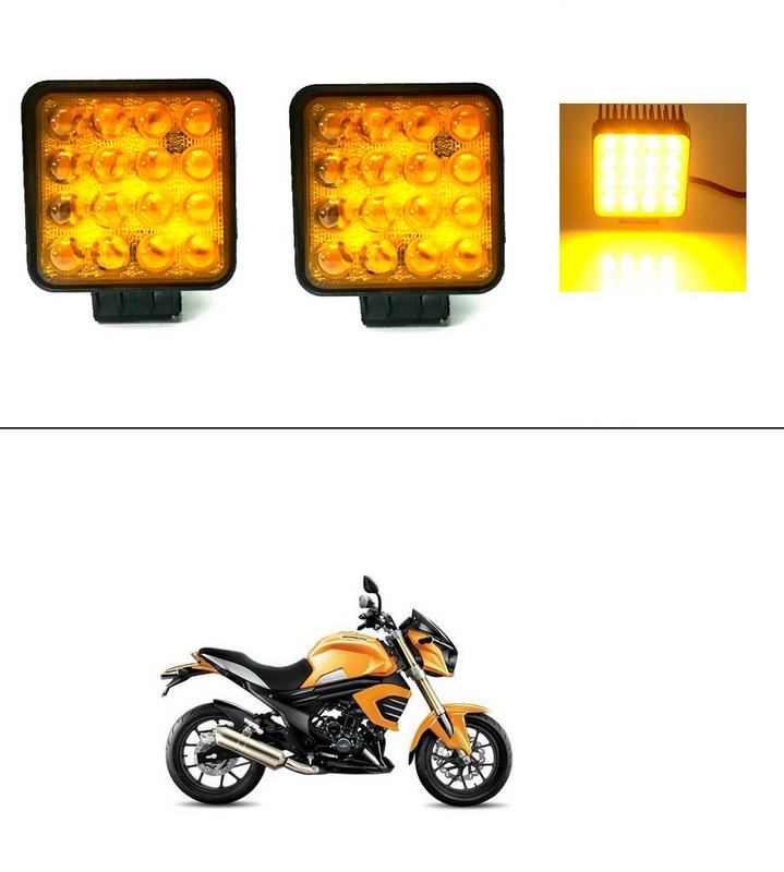 Buy AutoStark 2pcs 48W Square Led Work Light Waterproof Led light Flood ...