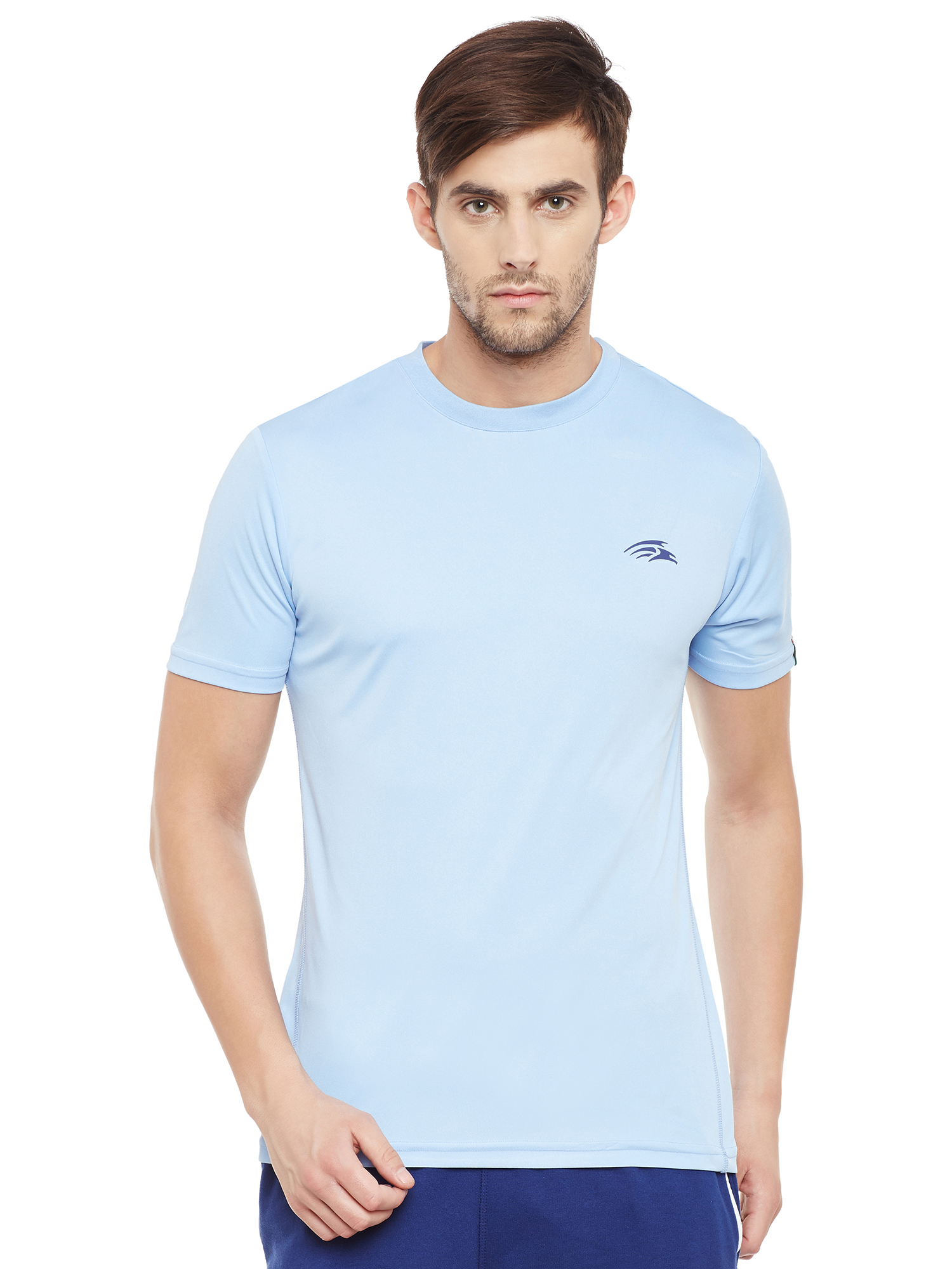 Buy PERF Light Aqua Dri Fit Regular Sports Fit Tshirt for Men Online ...