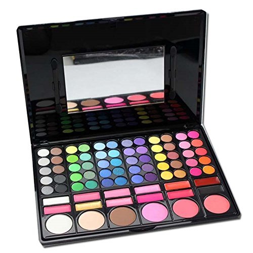 RoseFlower Pro 78 Colors Eyeshadow Makeup Palette Cosemetic Contouring ...