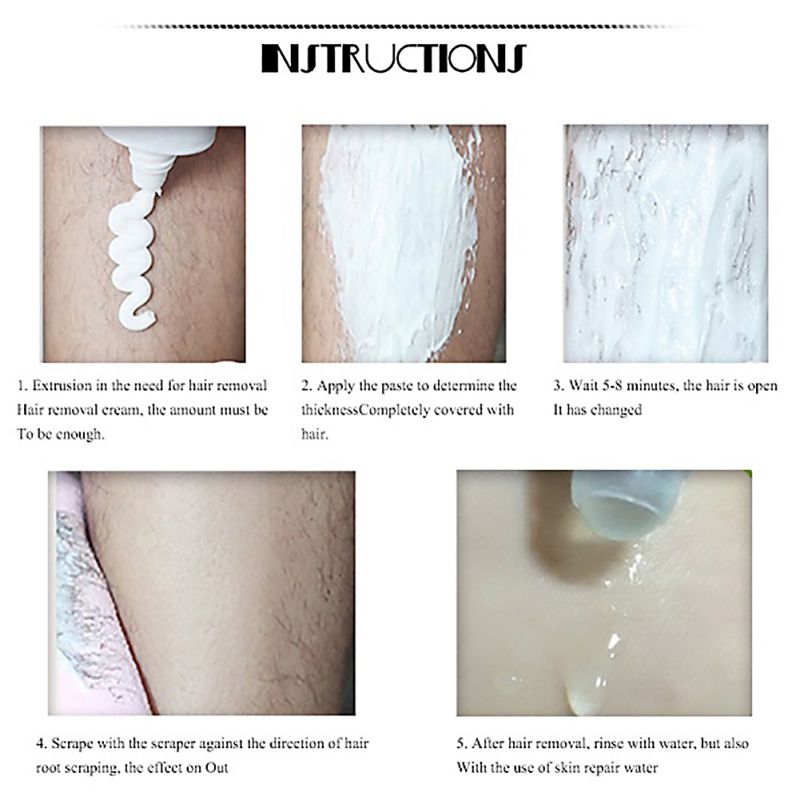 Buy Water Ice Painless Depilatory Cream Legs Depilation Cream Hair