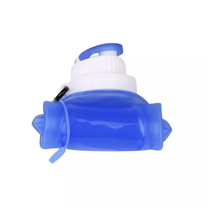 Buy Foldable Collapsible Silicone Water Bag 500ml for Travel - Sport ...