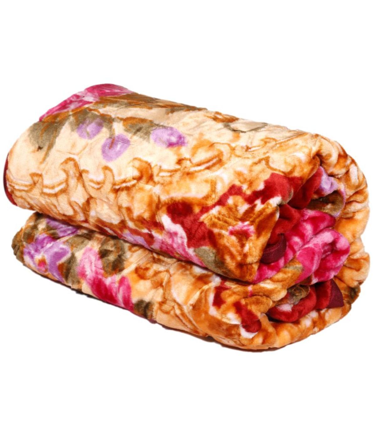 Buy shopping store Winter Soft Double Bed Mink Floral Blanket Reveresible Blanket ( Size 220 x