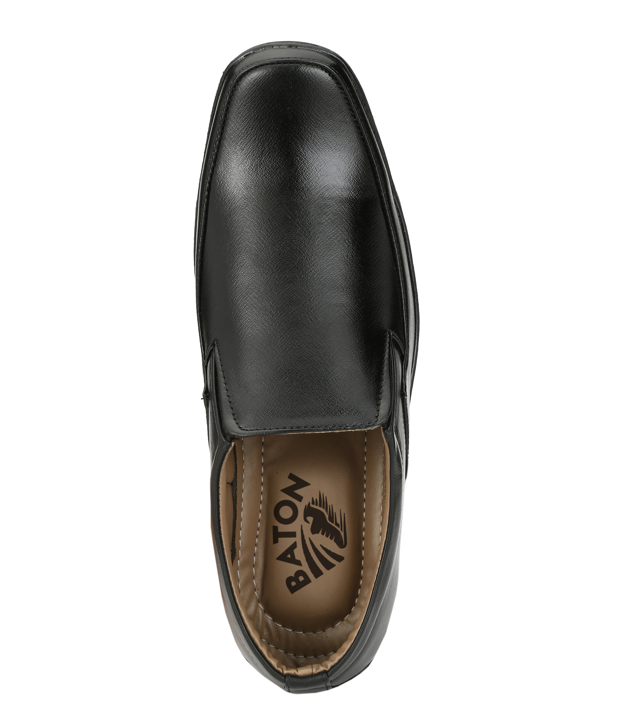 id men's black formal shoes