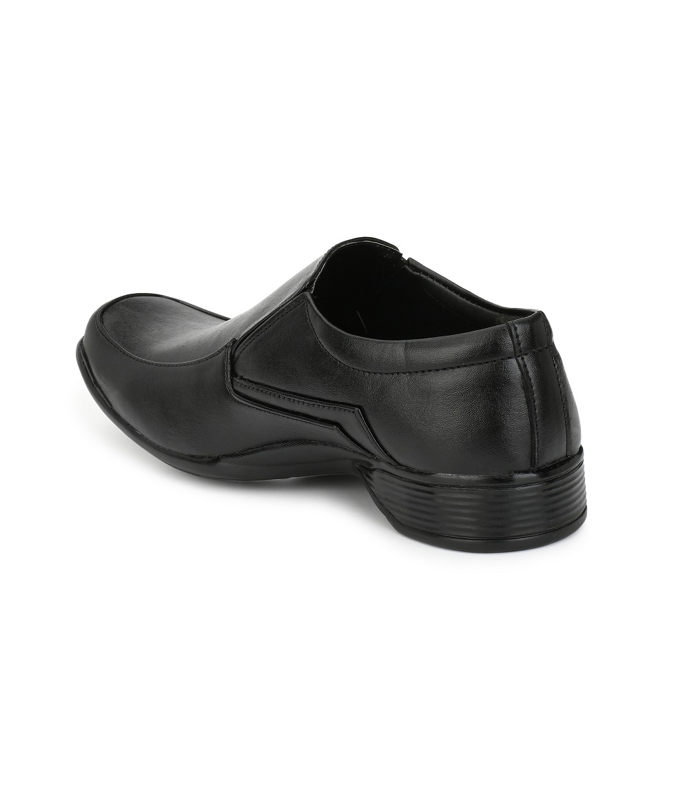 Buy Men's Black Formal Slip on Shoes Online @ ₹539 from ShopClues