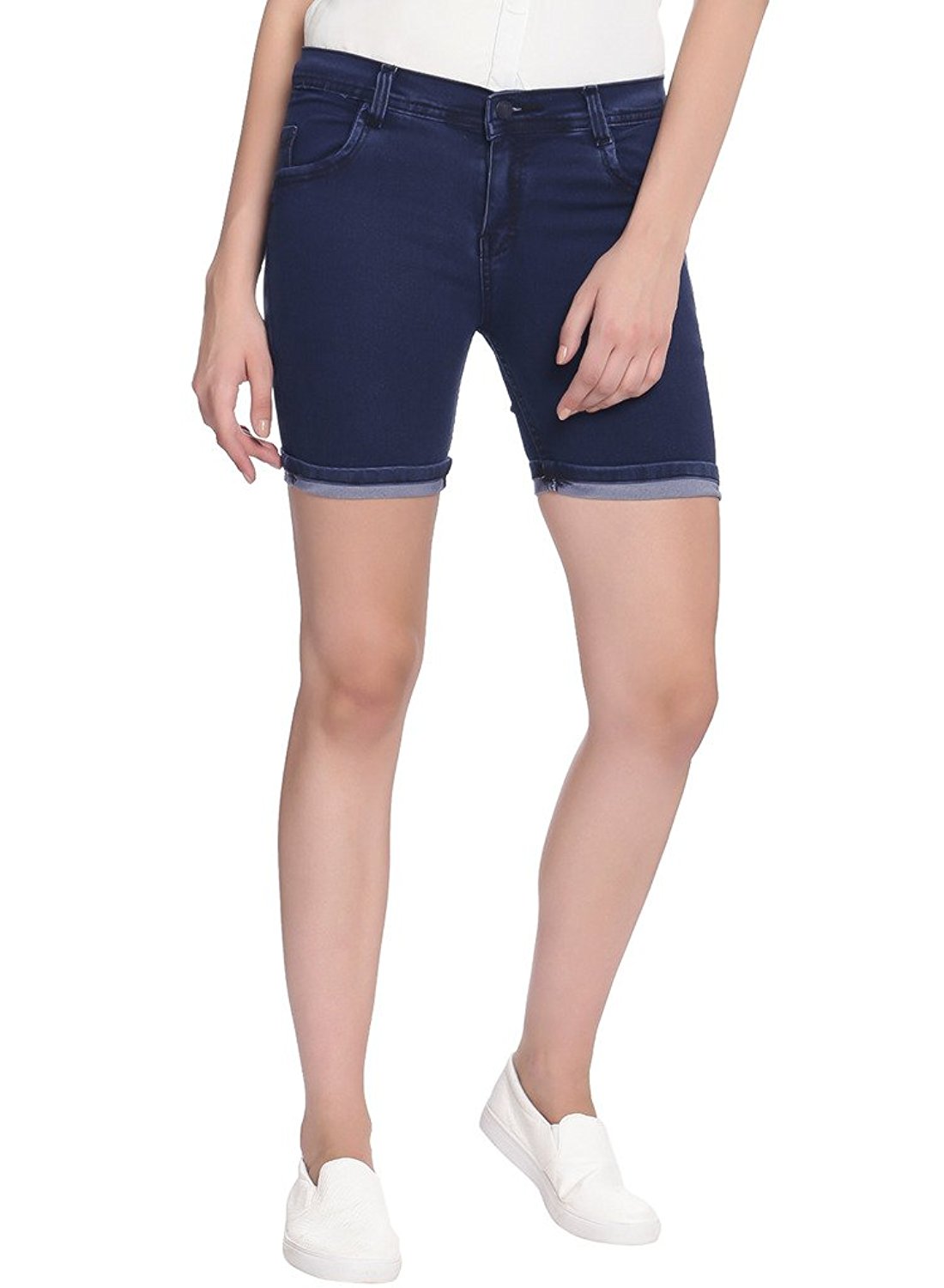 Buy Women's Denim Short Online @ ₹499 from ShopClues