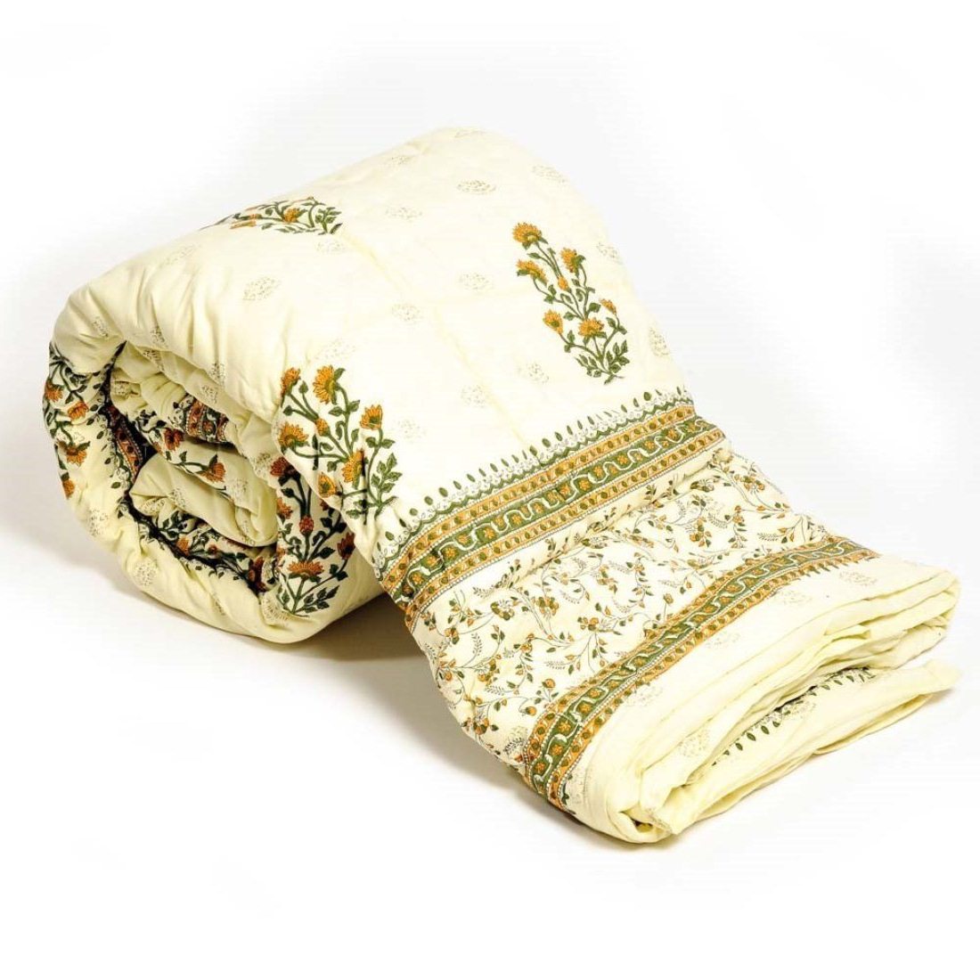 Buy Earth ro system Double Bed Size Jaipuri Pure Cotton Quilt Razai