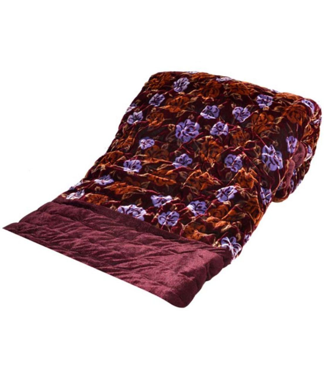 Buy Earth ro system Double Bed Size Winter Season Velvet razai Soft and