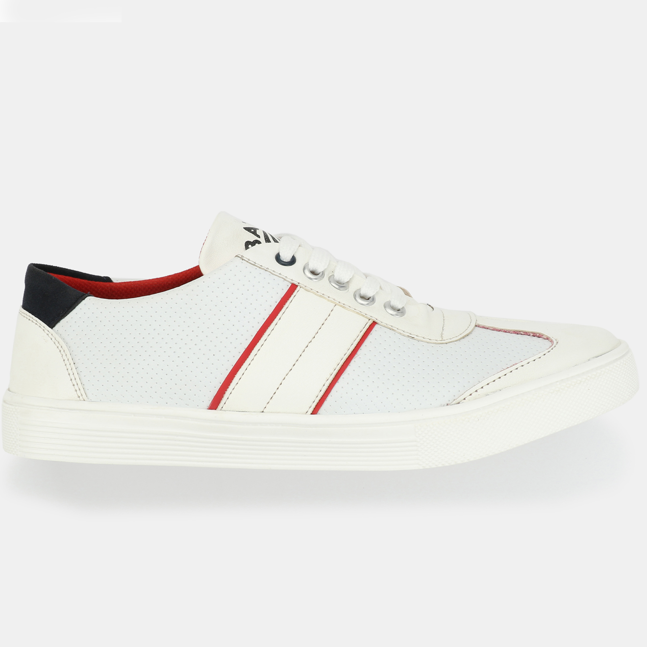 Buy Men's White Lace-up Sneakers Online @ ₹499 from ShopClues