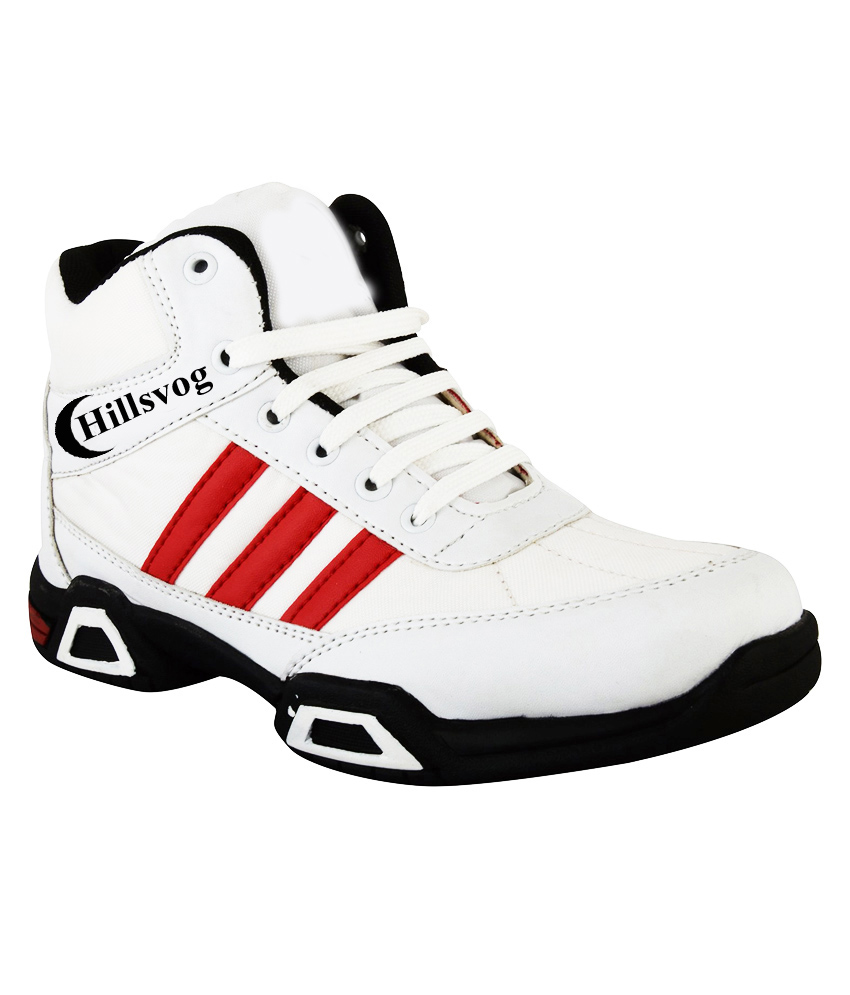 Hillsvog White Cricket men shoes 5001