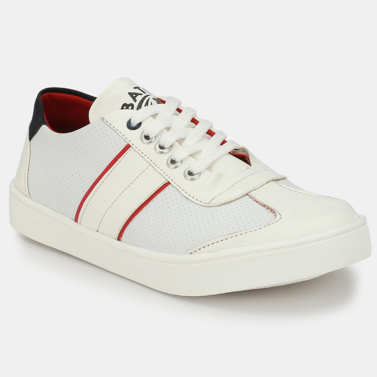 Buy Men's White Lace-up Sneakers Online @ ₹499 from ShopClues