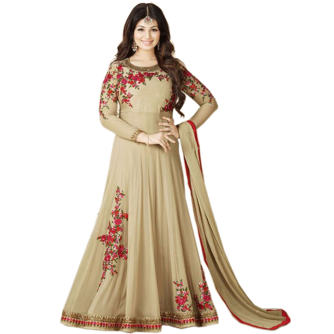 semi gown design