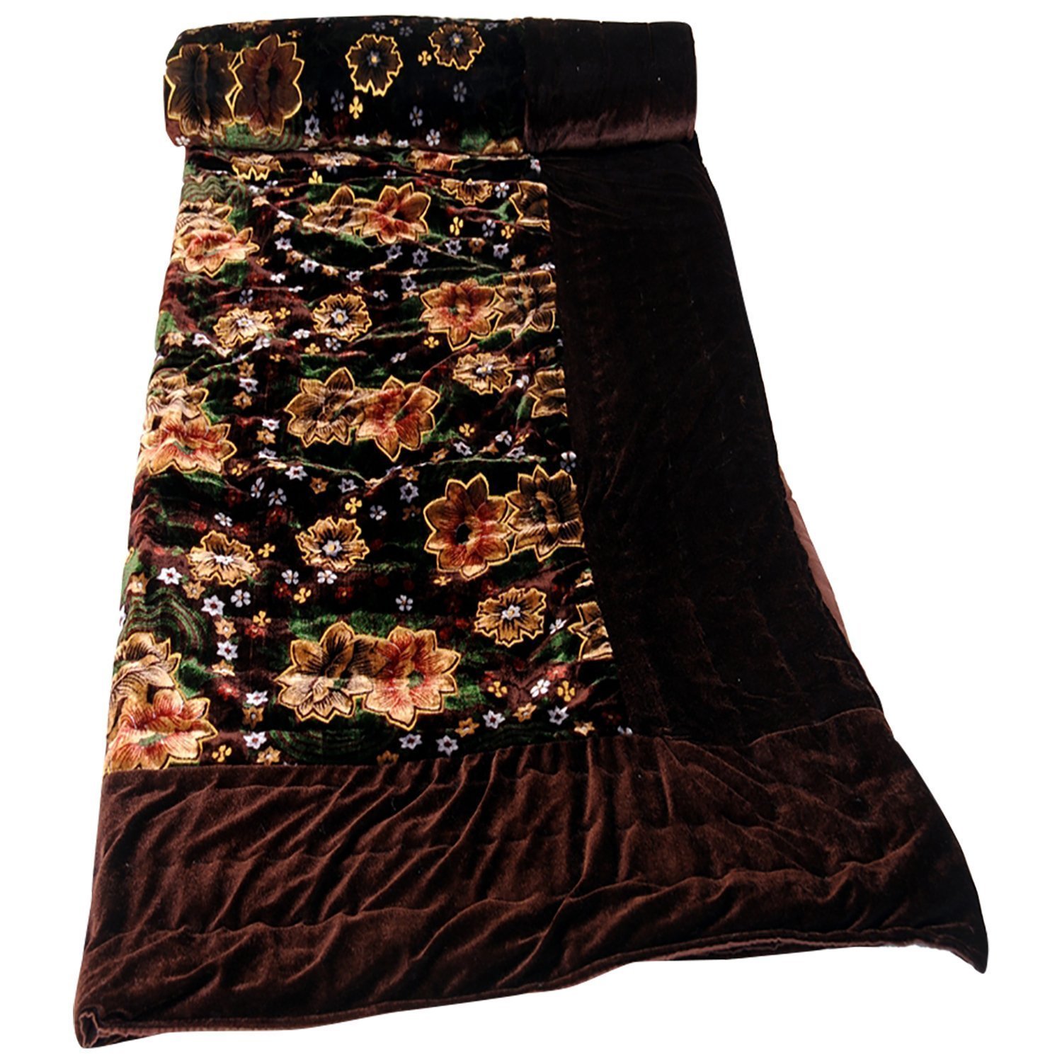 Buy Shopping store Double Bed Size Winter Season Velvet razai Soft and