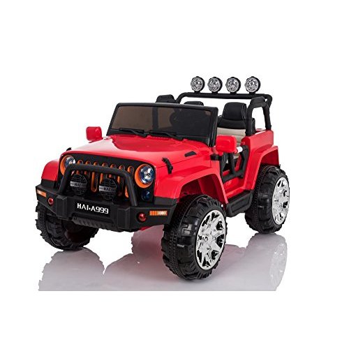 Buy Toyhouse Two Seater Ride On Jeep, Red Online @ ₹10000 From Shopclues