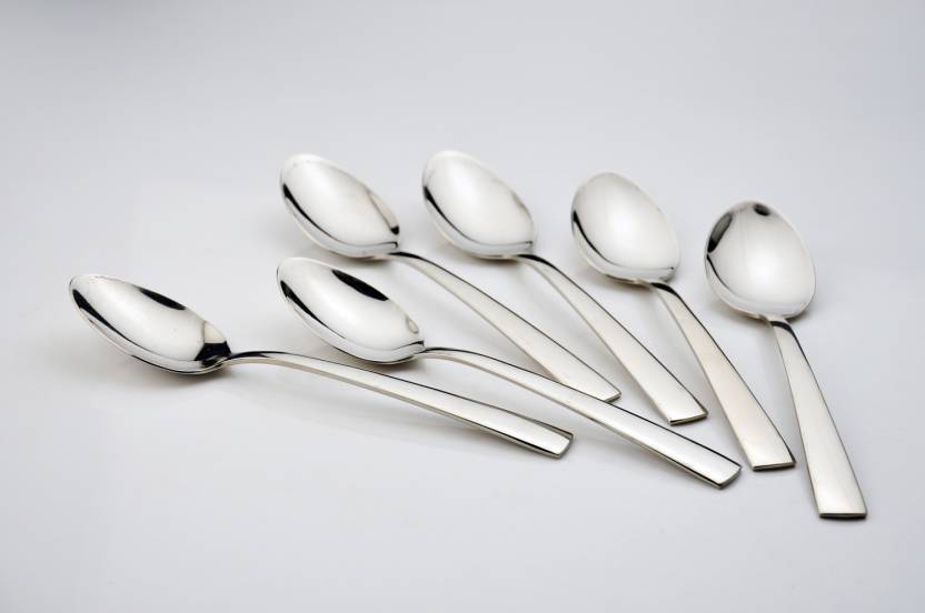 Table Spoon Shining Stainless Steel Spoon Set Pack of 6
