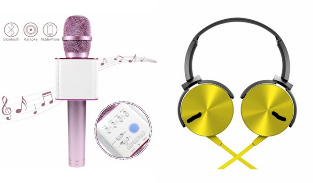 Buy Mirza Q7 Portable Wireless Karaoke Microphone Handheld Condenser