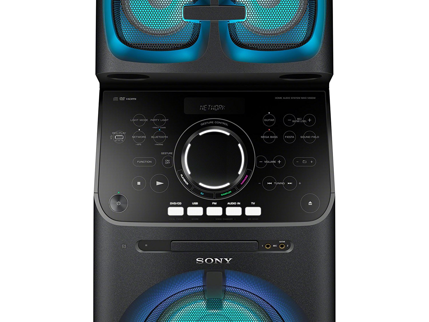 Buy Sony MHC-V90DW Wireless High Power Audio System Online @ ₹65990 ...