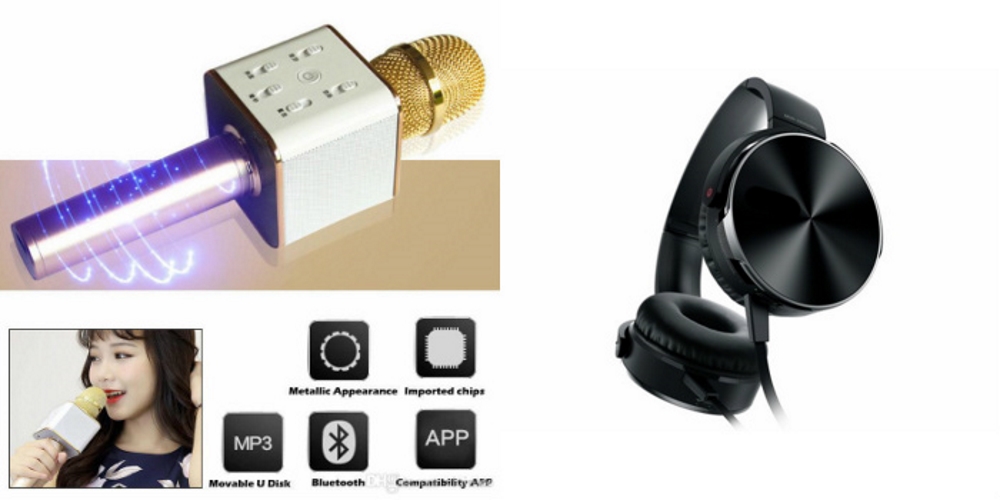 Buy Mirza Q7 Portable Wireless Karaoke Microphone Handheld Condenser