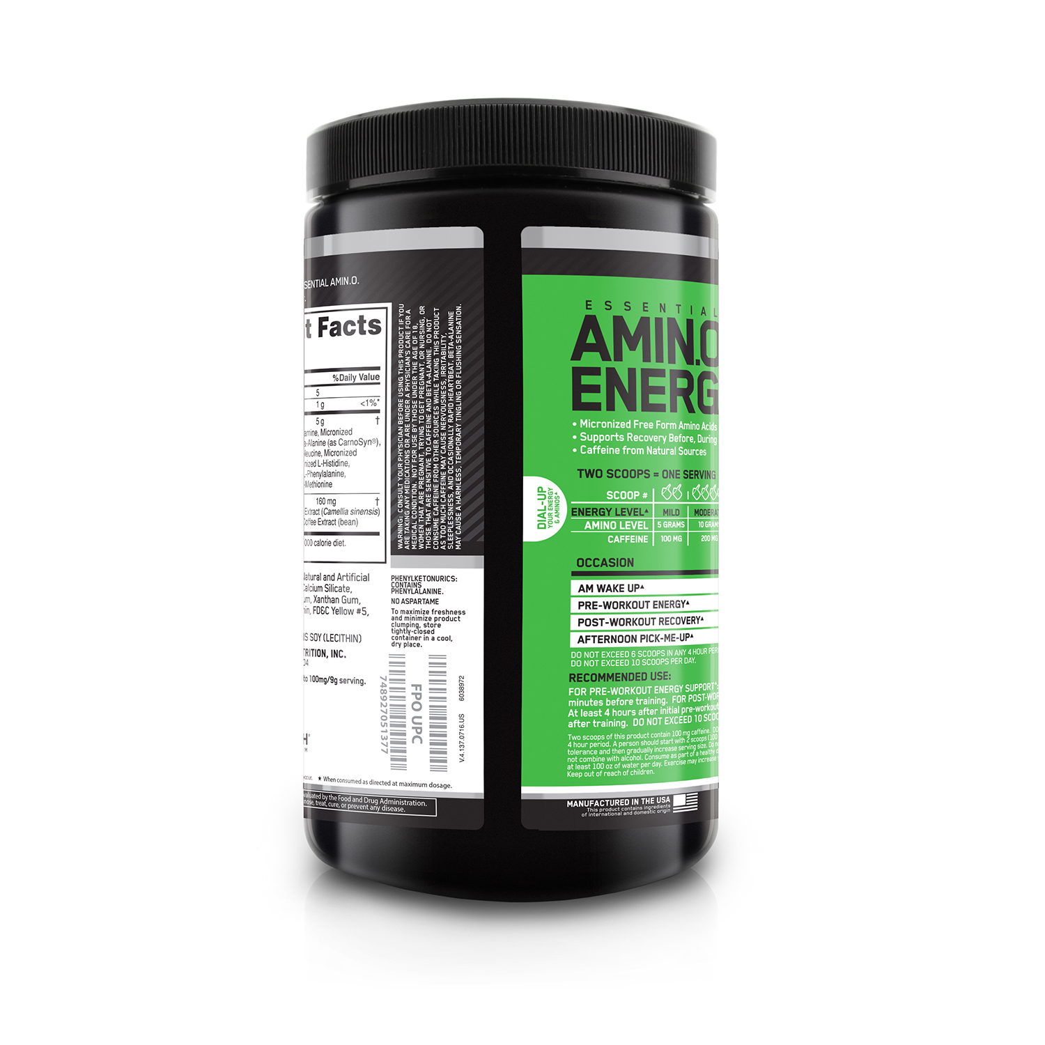 Buy Optimum Nutrition (on) Amino Energy - 30 Servings (lemon Lime 