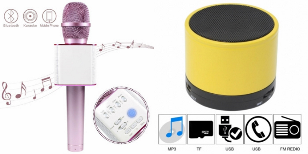 Buy Roar Q7 Portable Wireless Karaoke Microphone Handheld Condenser