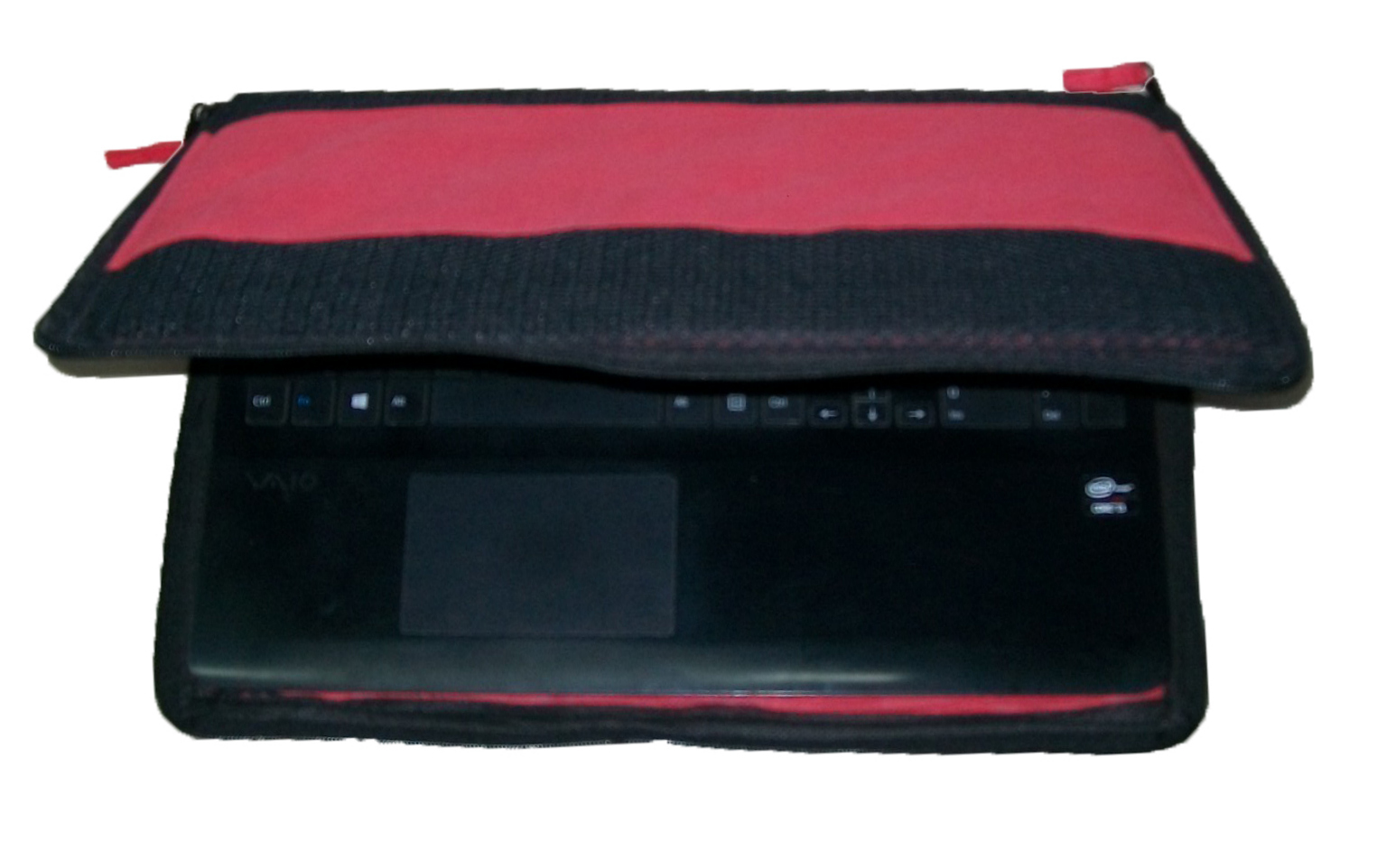 Laptop Cover with Screen Protector Guard with double side Net Protector