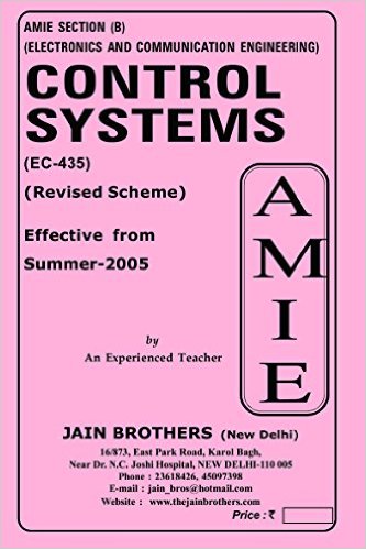 Buy AMIE-Section (B) Control System (EC-435) Electronics And ...