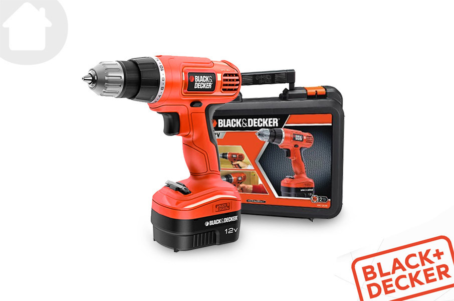 Black & Decker 12V Cordless Drill/Driver Kit Prices in India Shopclues