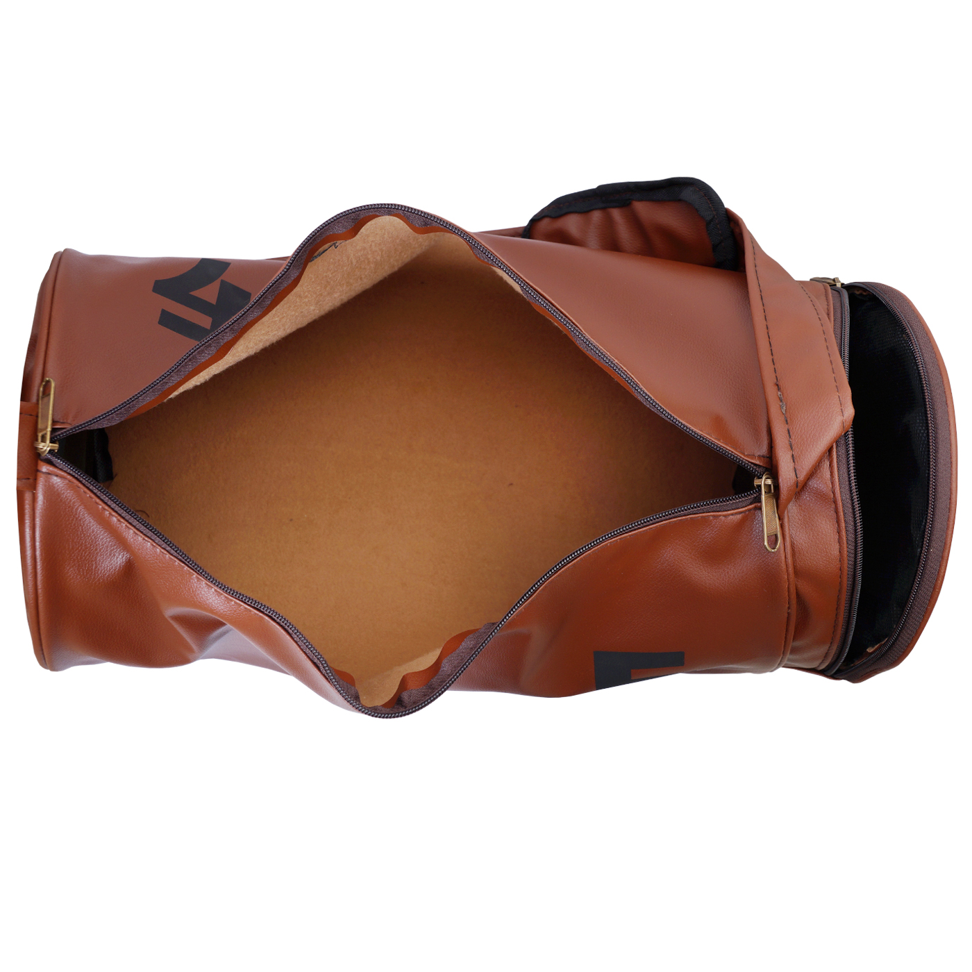 Buy Fashion 7 Antique Brown Leatherite Gym Bag Online @ ₹394 from ShopClues