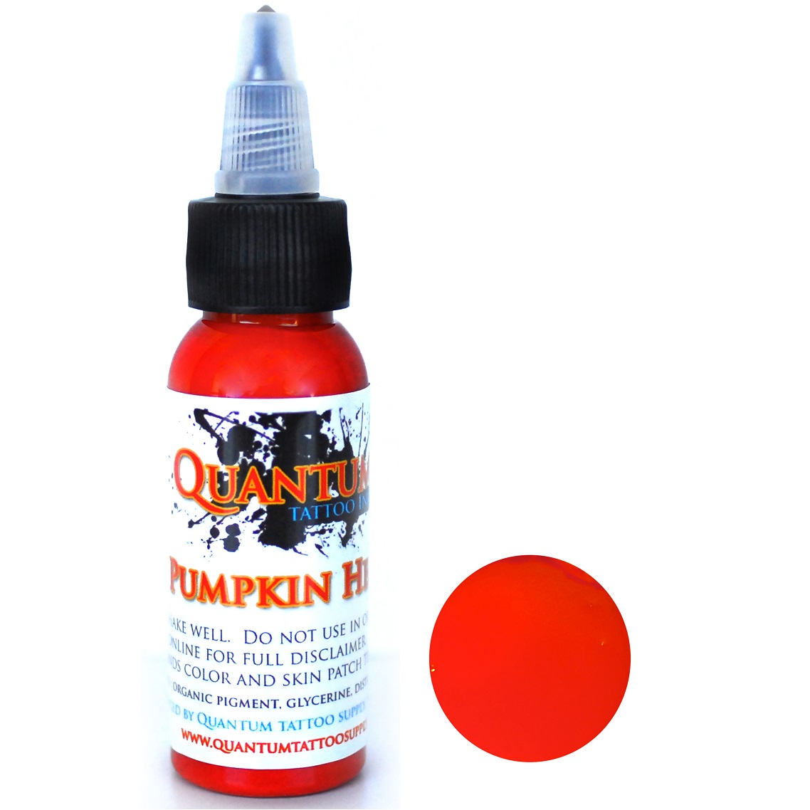 Buy Quantum Tattoo Ink Tattoo Colour Made in USA (Pumpkin Head) , 1 Oz