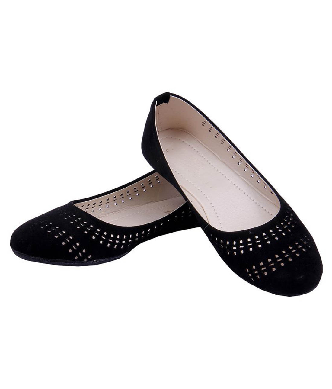 Buy Vaniya shoes Women's Black Bellies Online @ ₹499 from ShopClues