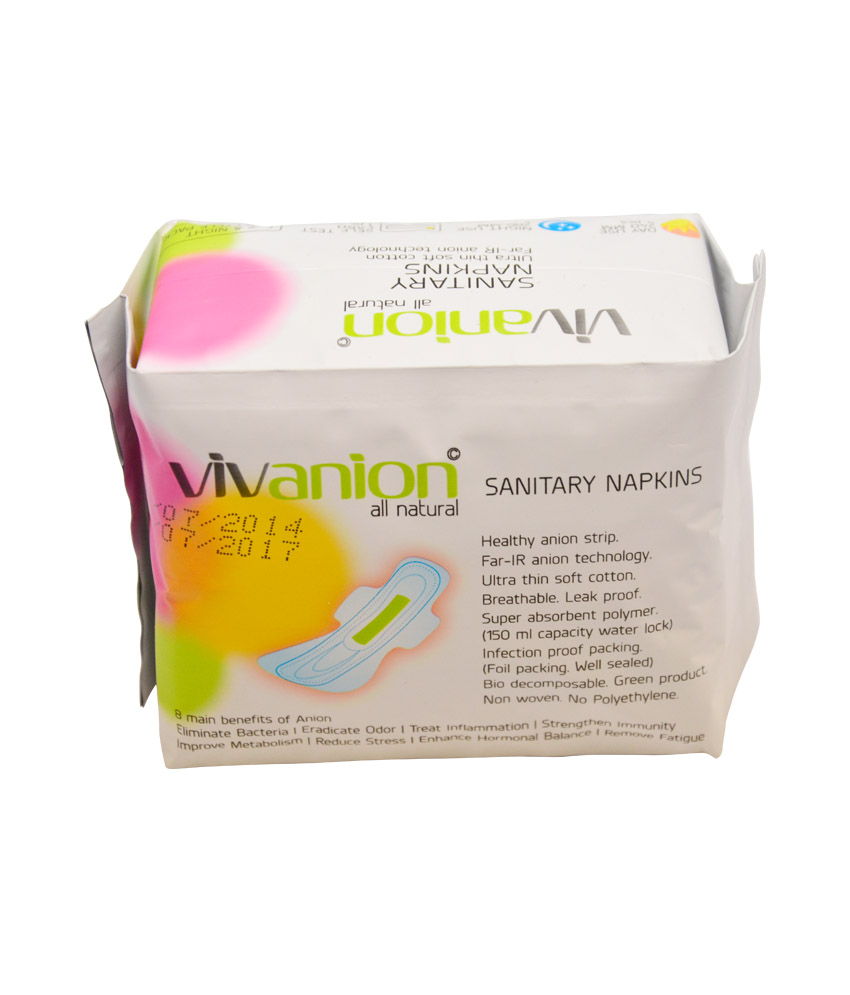 Vivanion Sanitary Napkin Live Limitless Dioxin free Sanitary Pads Vivanion Sanitary Napkin Live Limitless Dioxin free Sanitary Pads