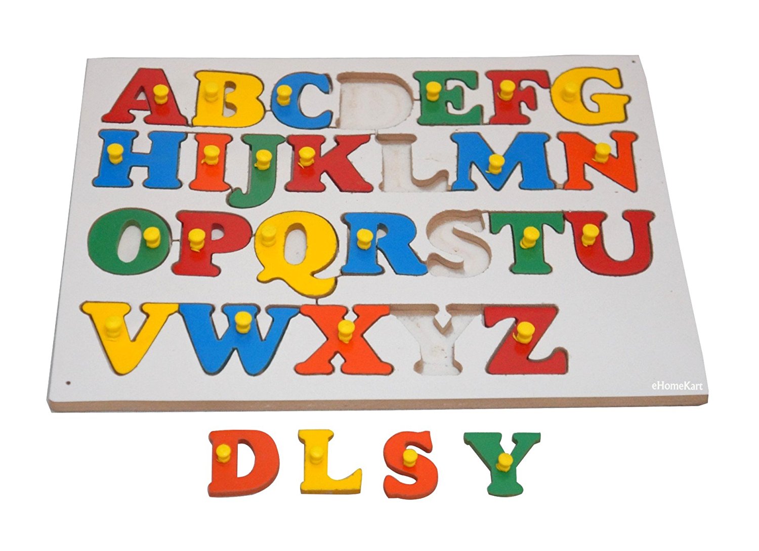 Buy ABC WOODEN PUZZLE FOR KIDS TO LEARN THE ALPHABETS . Online @ ₹350