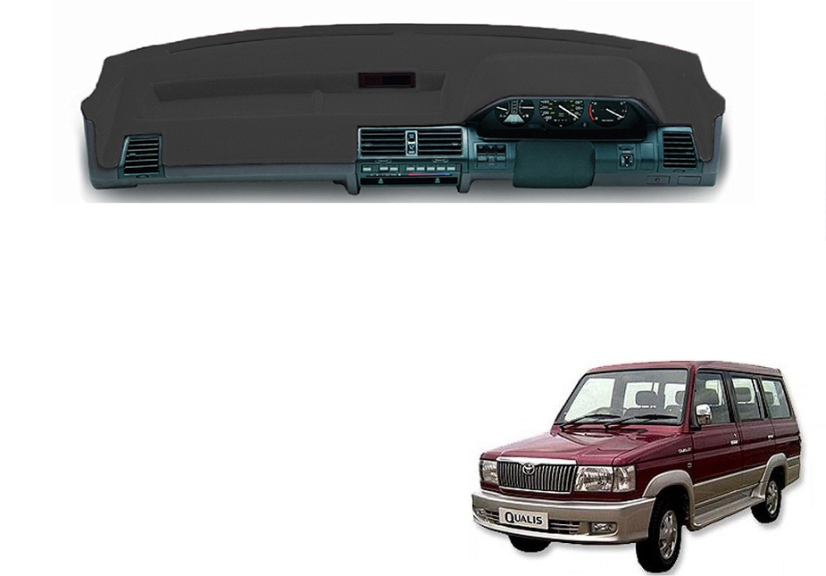 Buy Autonity Car Premium Dashboard Cover Black for Toyota Qualis Online