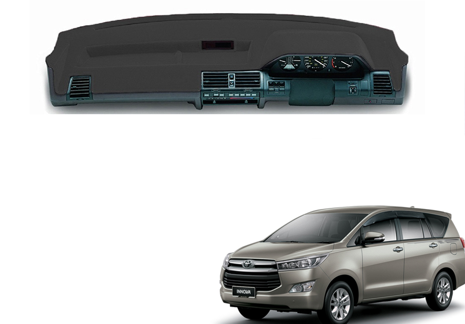 Buy Autonity Car Premium Dashboard Cover Black for Toyota Innova CrystA