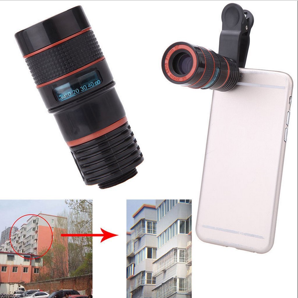 8X Zoom Optical Telephoto Camera Telescope Lens For Mobile Smart Phone Universal