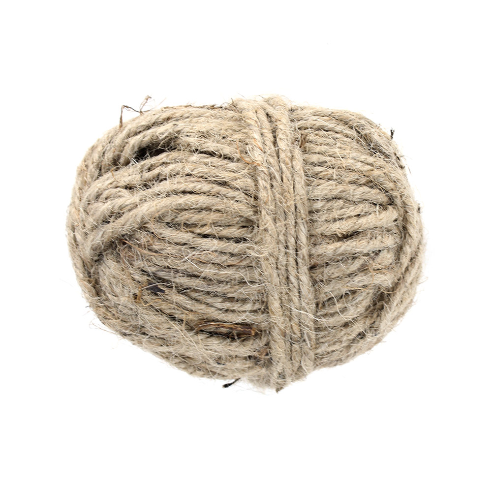 Buy Twisted Burlap Jute Twine Rope 30 meter Natural Online ₹219