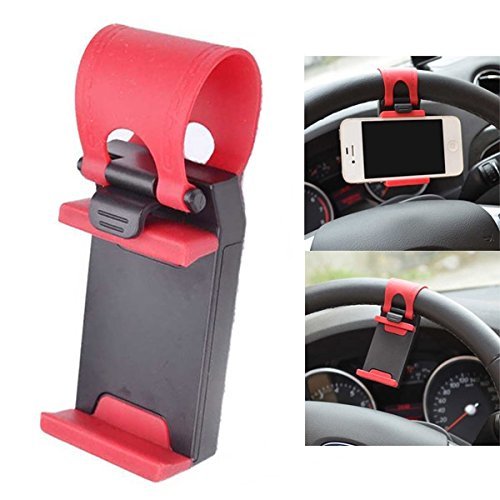 Buy Retractable Silicon Car Steering Wheel Universal Mobile Phone