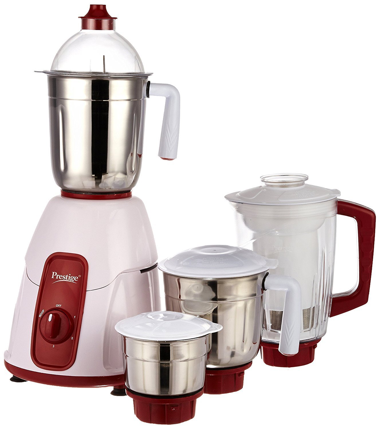 Buy Prestige Elegant 750Watt Mixer Grinder with 4 Ja Online ₹4895