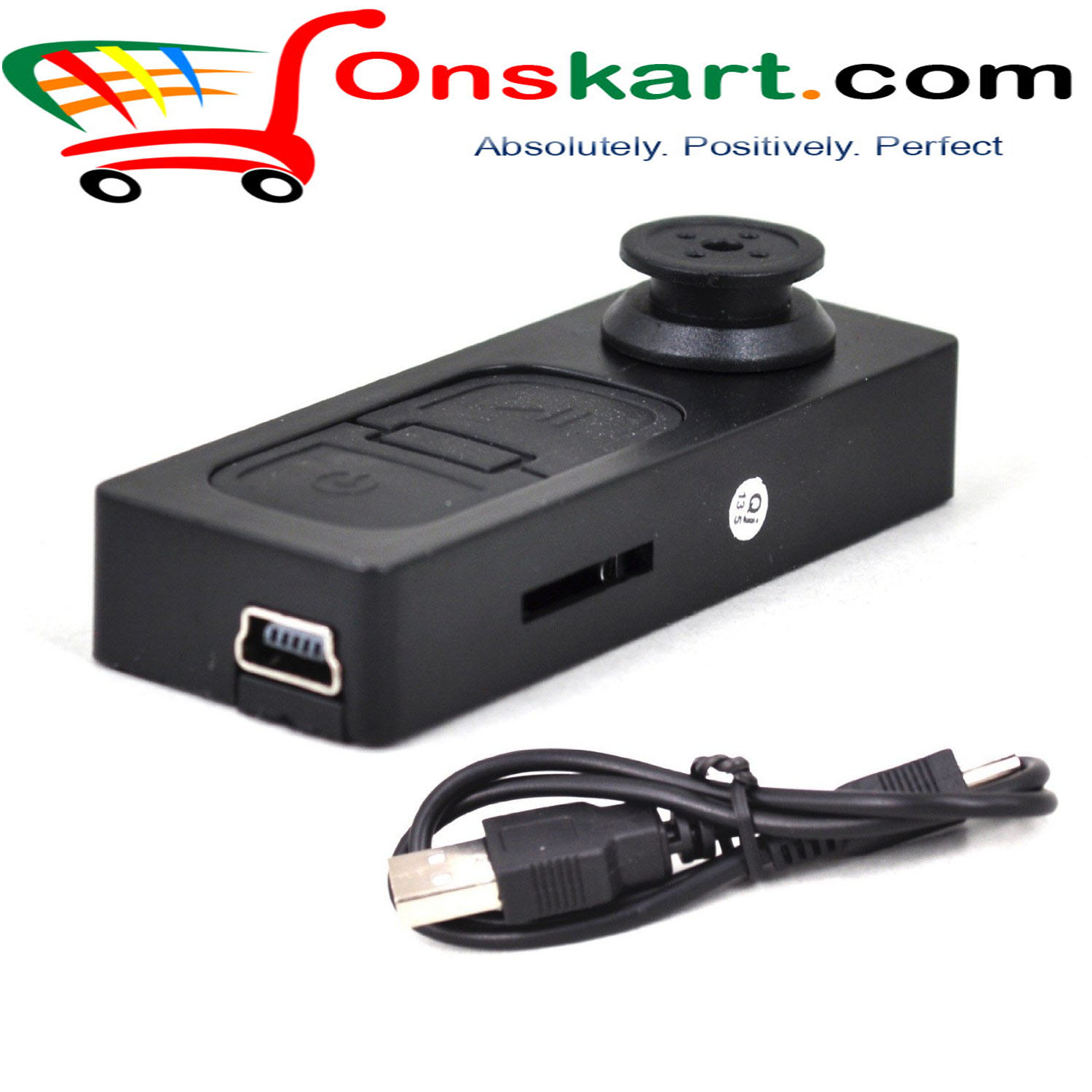 Buy Spy Button Camera Online ₹649 from ShopClues