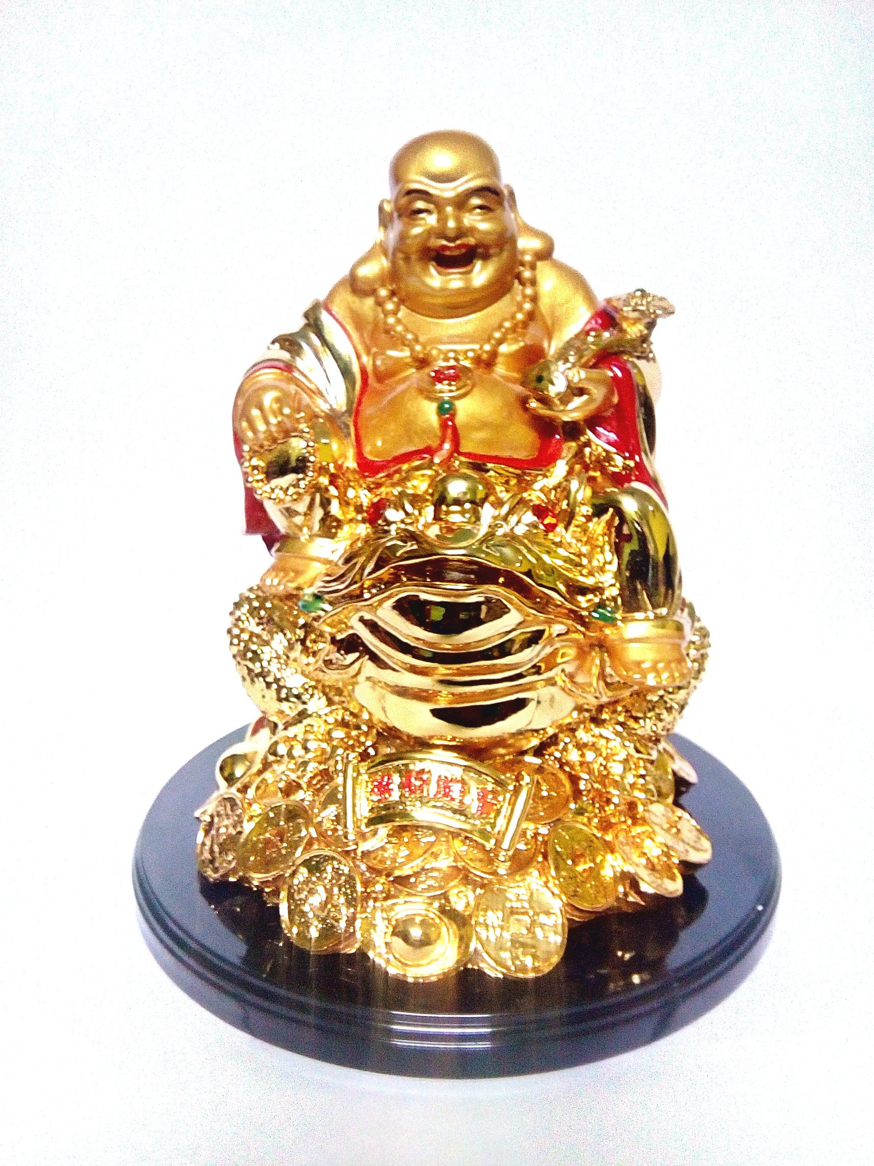 Buy Laughing Buddha Kuberar Happy Man Chinese Feng Shui Online @ ₹1250 ...