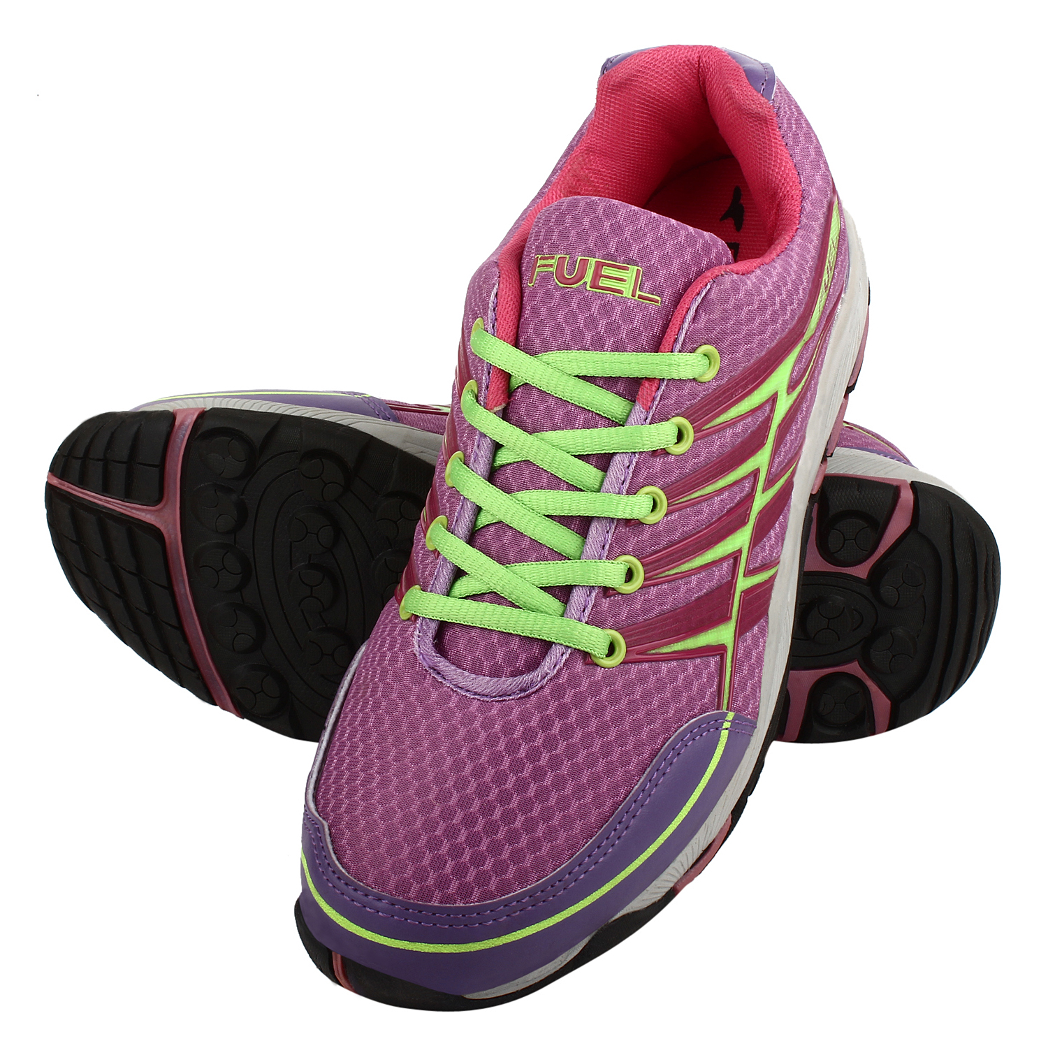 Buy Fuel Womens Girls Laced Up Solid Walking Shoes, Cycling Shoes ...